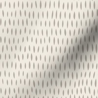 hand drawn - creamy white _ cloudy silver taupe - mark making blender geometric