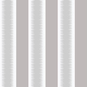 Gray Wide Stripes Fabric, Wallpaper and Home Decor