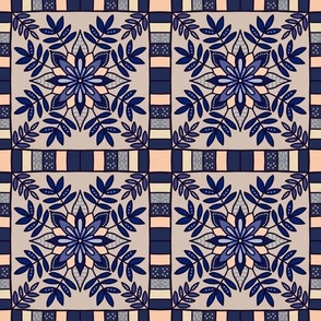 Spanish Tiles - Blue