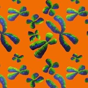 Floating Chromosomes - Orange
