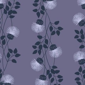 Scottish Thistles in Purple