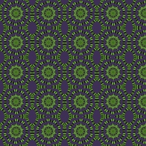 contour geo - purple lime