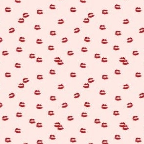 Smooch - Valentine Kisses - Pink - Red