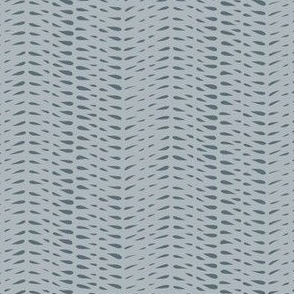 Micro Abstract Geo _ French Grey, Marble Blue _ Geometric Stripe