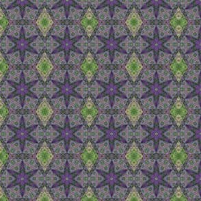 textured purple lime - geometric 