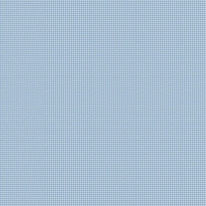 Blue Grey On Light Blue Loose Checks Blender - Extra Small Scale