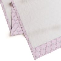 Pink Girlie Quatrefoil Bedroom 