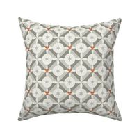 Geometric Holly-Warm Grey