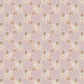 Flower grey background small
