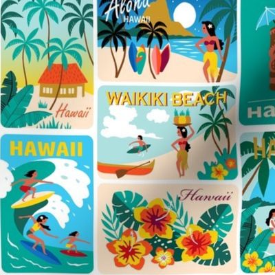 Hawaii Holiday Postcards (small)