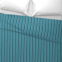 MCLC2 - Maximalist Eclectic Stripes in Teal and Aqua 