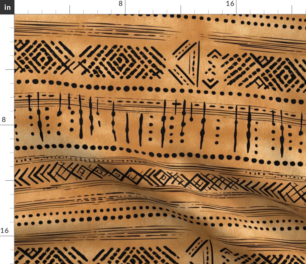 African Mud Cloth Pattern 4