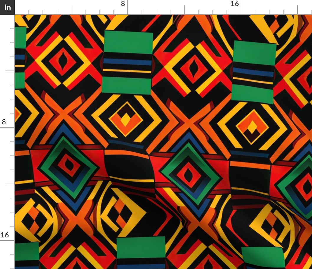 African Kente Pattern 5