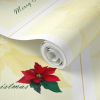 Christmas Pointsettia Quilt Block