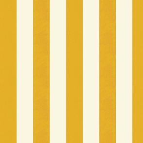 Retro Stripe Mustard Yellow Pattern 