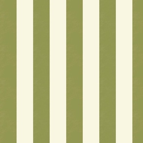 Retro Color Stripe Deep Sage Green Pattern 