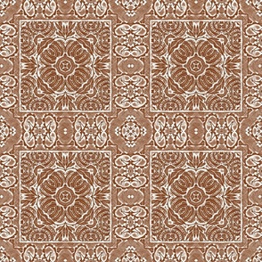 Farmhouse Squared -  Antique Orange Pekoe 