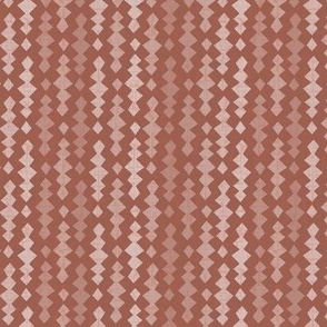 331 - Small scale diamond pattern with textures in monochromatic warm neutral burnt orange  - for country home decor, sweet table linen and kitchen decor, modern masculine and feminine apparel