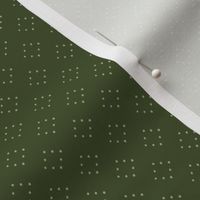 Green Christmas Dots 3 inch