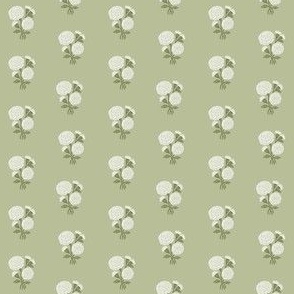 MINI Marigolds wallpaper block print floral home decor wallpaper 14-0216 tpx Lint 2in