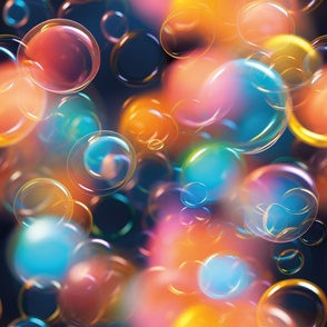 Whimsical Bubble Symphony