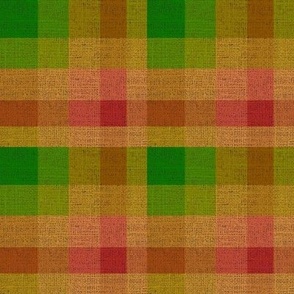 neutrals burlap plaid, faux woven effect, cabin core rustic 8” repeat green, browns, red, orange fall, autumn, Christmas 