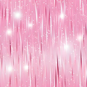 Glitter & Streaks on Light Pink