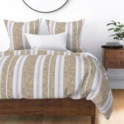 French Country Floral Stripe Tan