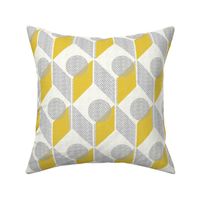 dots on tables-recolor yellow2-geometric-mid century mod