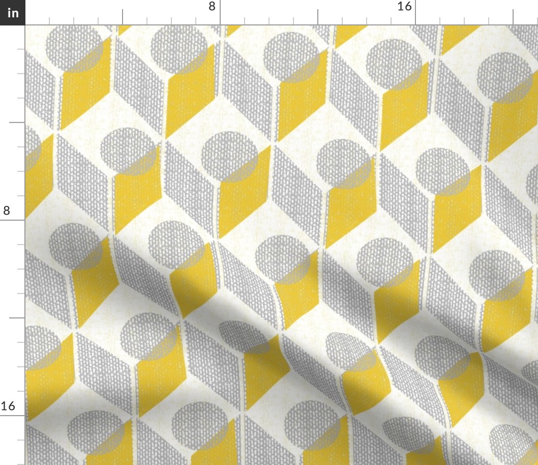 dots on tables-recolor yellow2-geometric-mid century mod