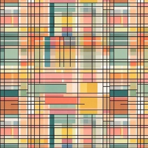 Bauhaus Multicolor Abstract