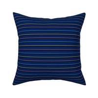 Bauhaus Stripe | Navy Blue | Small