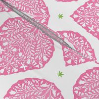 Custom Egyptian Paisley Valentine Pink and Green copy