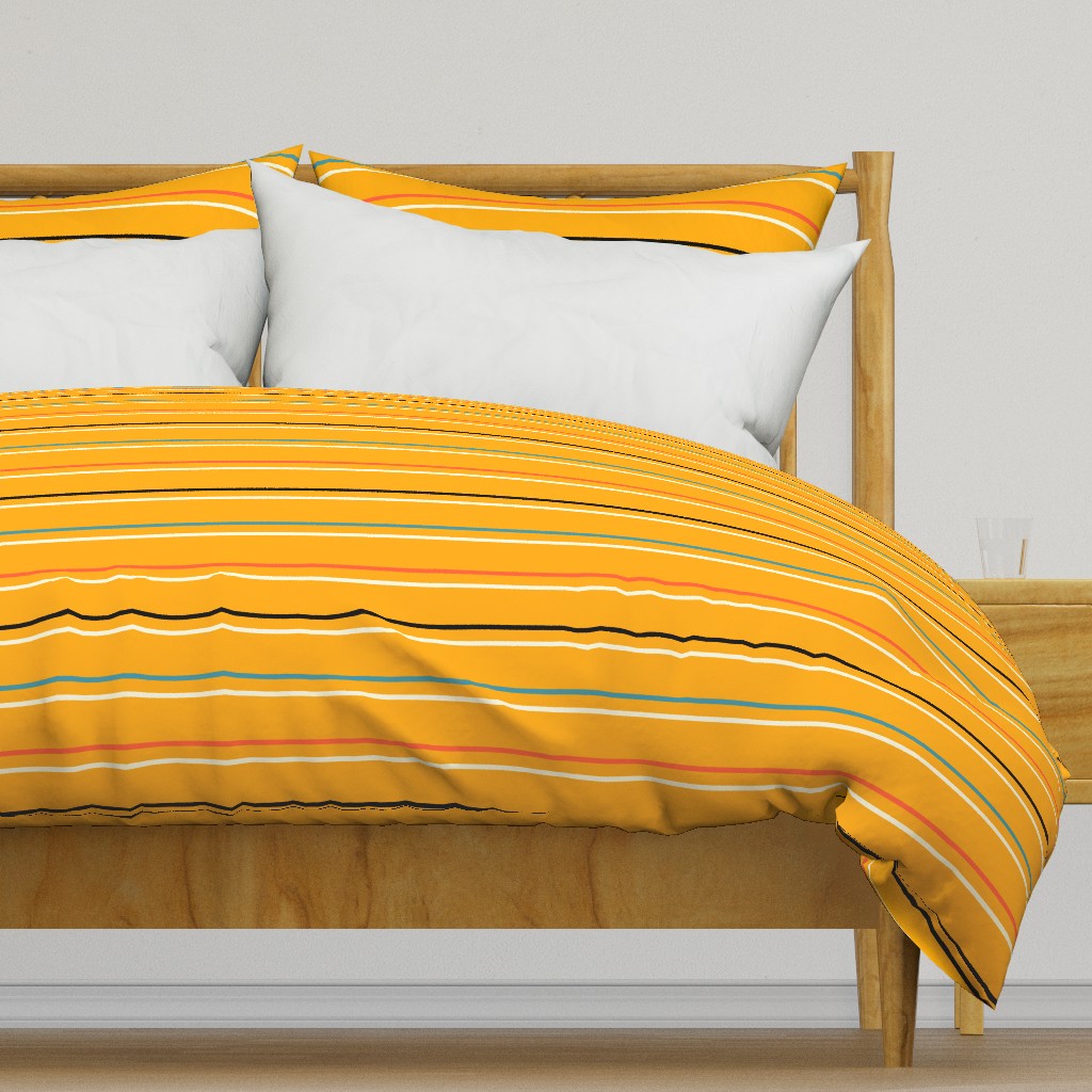 Bauhaus Stripe | Yellow | X-Large