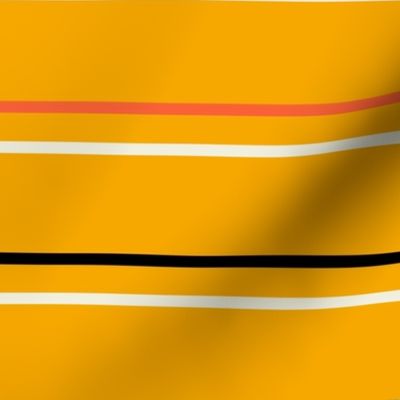 Bauhaus Stripe | Yellow | X-Large