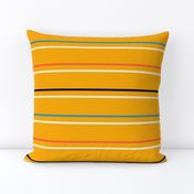 Bauhaus Stripe | Yellow | X-Large