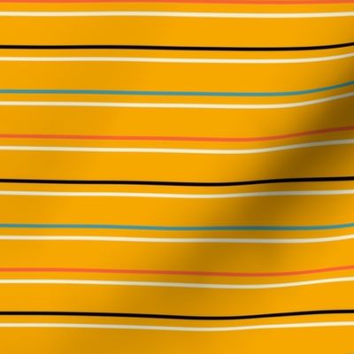 Bauhaus Stripe | Yellow | Medium