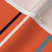 Bauhaus Stripe | Red | X-Large