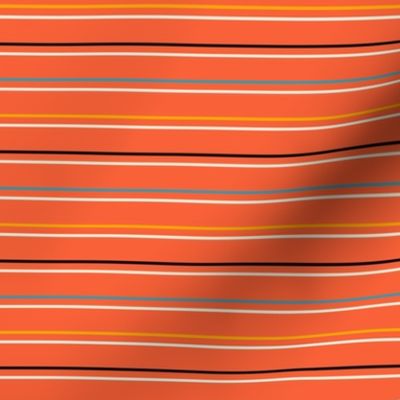 Bauhaus Stripe | Red | Small