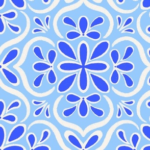 Blue tile
