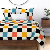 Bauhaus Retro Checkerboard | X-Large