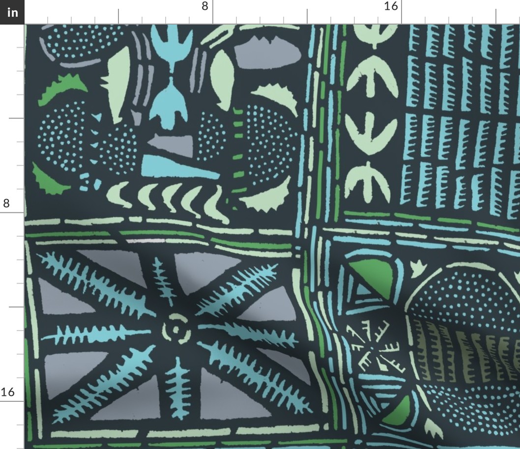 Tropical Batik - DC Limited Pantone Colors - Design 15294268 - Large scale