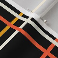 Bauhaus Windowpane Check | Black Multi | X-Large