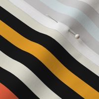 Bauhaus Multi Stripe | Black | Large