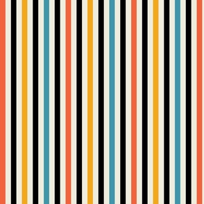 Bauhaus Multi Stripe | Ivory | Large