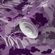 Monochromatic Purple Abstract Pattern