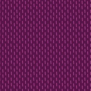 Plum Purple Striped Dashes 