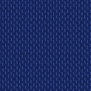 Deep Blue Stripe Dashes and Dots Coordinate