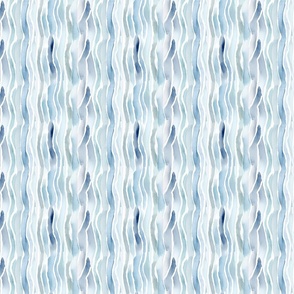 Abstract Water Waves in Blues