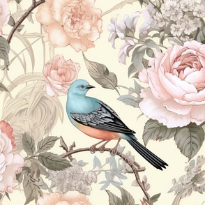 1_Bird And Flower